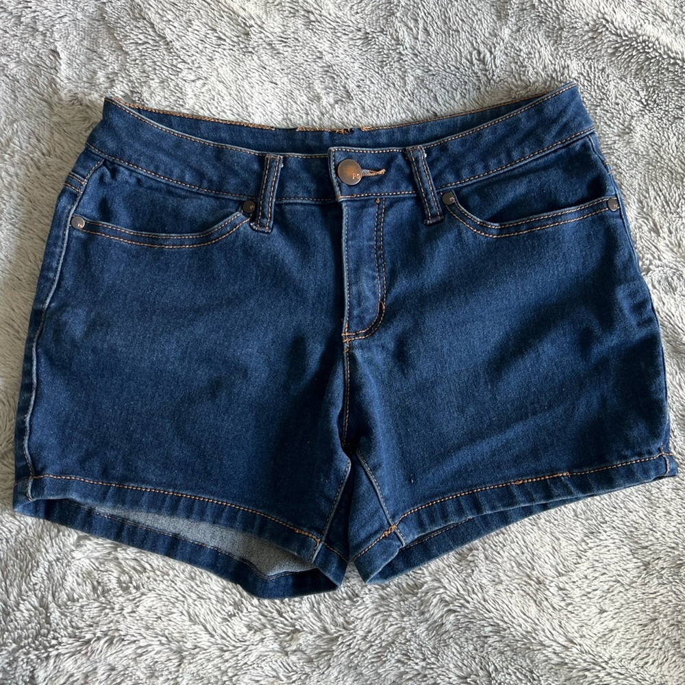 Faded Glory Dark Blue Jean Shorts